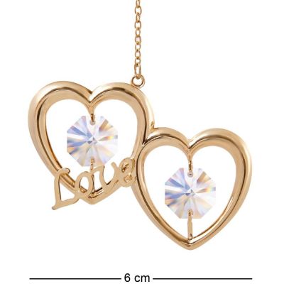Подвеска Сердечки с любовью  A971426