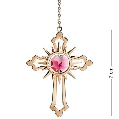 Подвеска Крест с цв.кр.  A971430