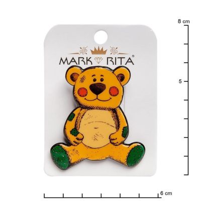 Брошь-булавка Мишка Mark Rita A2138970