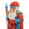 Резная Фигурка Деда Мороза – Россия, 16,5 см