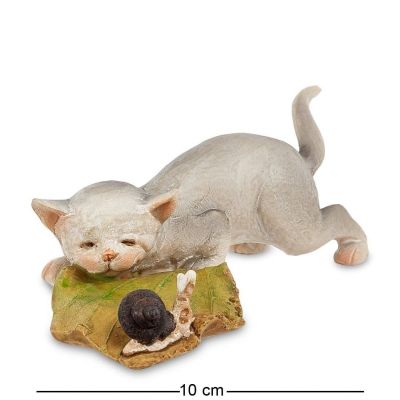 Фигурка "Котенок с улиткой -"Это что еще за зверь?!" A1895794