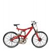 Детализированная модель горного велосипеда MTB 1:10 – красный (A2147814)