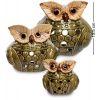 Комплект подсвечников 3 шт. Совы A2137825