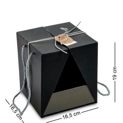 Коробка подарочная Бабочка цв.черный A2168008