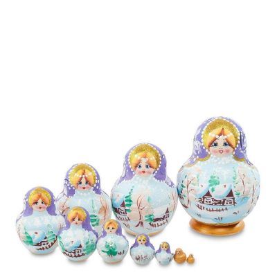 Матрешка "Дарья" 10 см – коллекционная, ручная роспись, A2177764