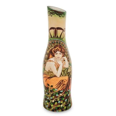 Штоф малый "Альфонс Муха -Драгоценные камни. Топаз" A1935153