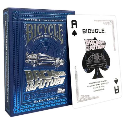 «Карты «Bicycle Back to the Future Standard Index Blue» 62073: Путешествие во времени в деталях»