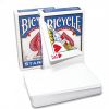 Карты "Bicycle Blank Back Standard Face red/blue" 33579