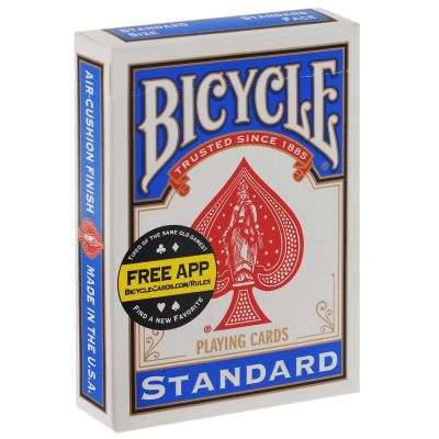 Карты "Bicycle Blank Face Blue Back" 33994