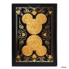 Disney Mickey Bicycle Index Map – Черно-Золотая Карта
