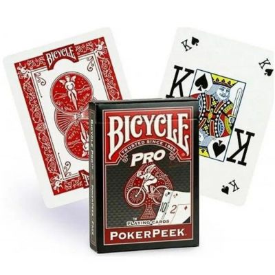 Карты Bicycle Pro Standard Index Red 62302: Точный индекс для велоспорта