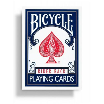 Карты "Bicycle rider back 808 standard poker playing cards blue" 65427