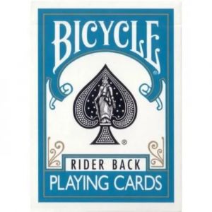 Карты "Bicycle rider back standard poker playing cards Turquoise back" 61993