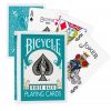Карты "Bicycle rider back standard poker playing cards Turquoise back" 47023
