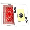 Poker Night Pro: Красные Карты для Покера из 100% Пластика (63337)