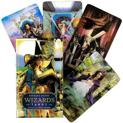 Карты Таро "Barbara Moore Wizards Tarot Card" Reprint / Таро Волшебников от Барбары Мур TAROMANIA 65378