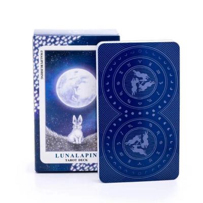 Карты Таро "Lunalapin Tarot" 12x7 Reprint / Таро Лунный Кролик TAROMANIA 65411
