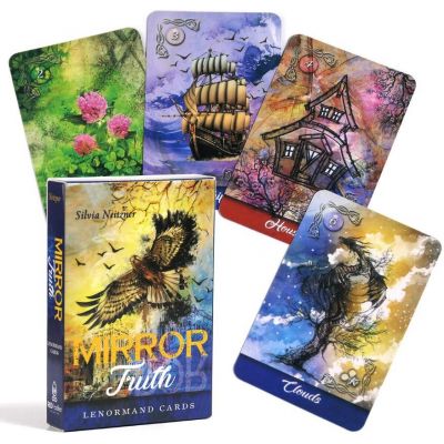 Карты Таро "Mirror Truth Lenormand Cards" Red Feather / Зеркальная Правда Карты Ленорман 65585