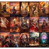 Карты Таро The World of Visions Tarot – Полный комплект 12 см, золотой срез 63820