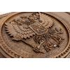 Нарды и шашки резные Великая держава 61 х 61 см бук Армения