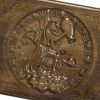 Нарды и шашки резные Знак зодиака Водолей 61 х 61 см бук Армения