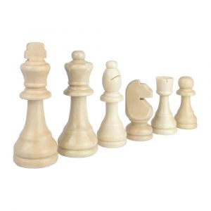 Шахматные фигуры деревянные с подложкой Partida 8,9 см 63220