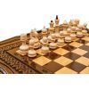 Шахматы и нарды резные Валенсия 40 х 46 см бук Армения