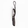 Набор дорожный «Мини» в чехле из натуральной кожи чёрный (1 персона) 241К1-ЧТ