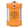 Фляга походная 0,3л в чехле из натуральной кожи 504ФК-Г