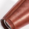 Набор стаканов 4шт. из нержавеющей стали в чехле из натуральной кожи СК.23.Т.Щука