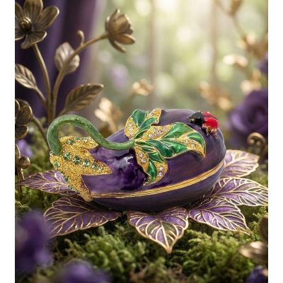 Ювелирная Шкатулка "Баклажан" (Nobility) – Изысканный Декор и Хранение