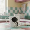 Кружка "О чем думают женщины" (TOPCHOICE) – Идеальный подарок с фарфоровой изысканностью