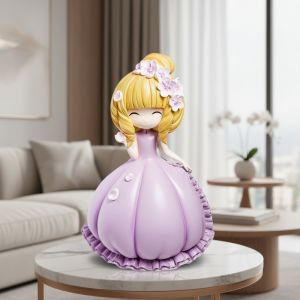 Копилка большая Девочка в фиолетовом платье A2116808