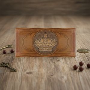 Нарды и шашки резные Царская корона 61 х 61 см бук Армения 62563