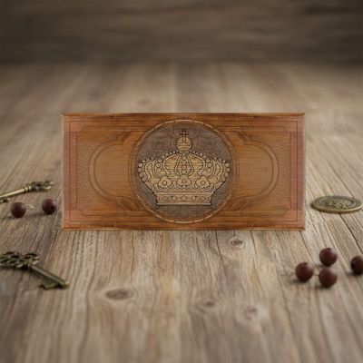 Нарды и шашки резные Царская корона 61 х 61 см бук Армения
