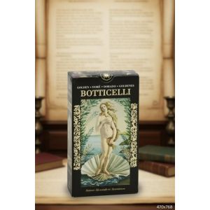 Карты Таро "Atanassov Golden Botticelli Tarot" Lo Scarabeo / Атанасов Золотое Таро Боттичелли 63377