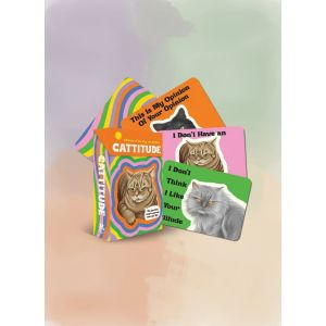 Карты Таро "Cattitude cards deck" Rockpool / Колода карт сообразительности 64444