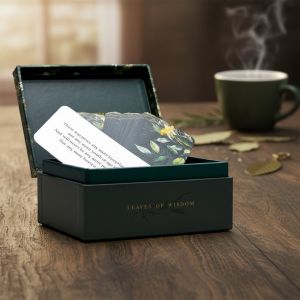 Карты Таро "Leaves of Wisdom cards" Blue Angel / Листья карт мудрости 64462