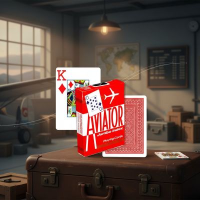 Авиатор Jumbo Index Red – Коллекционные карты авиации