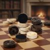 Нарды и шашки резные Вязаный узор 61 х 60 см бук Армения