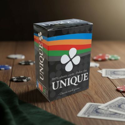 Карточная игра Unique (Uno с картами 100% пластик)
