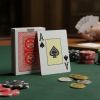 Poker Night Pro: Красные Карты для Покера из 100% Пластика (63337) Poker Night Pro: Красные Карты для Покера из 100% Пластика (63337)