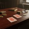 Poker Night Pro: Красные Карты для Покера из 100% Пластика (63337)