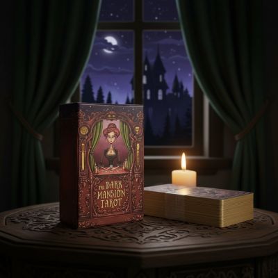 The Dark Mansion Tarot: Золотая Версия 4-го Издания – Таро для Глубоких Знаний