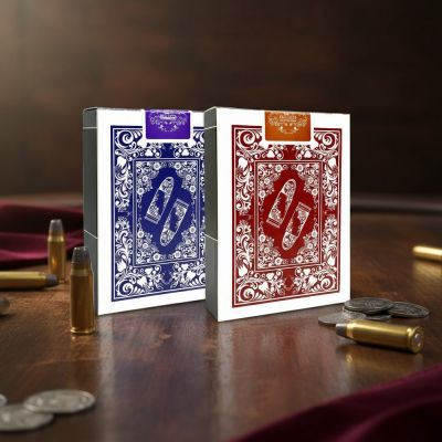 Комплект из двух колод карт "Bullets" 100% пластик 65430