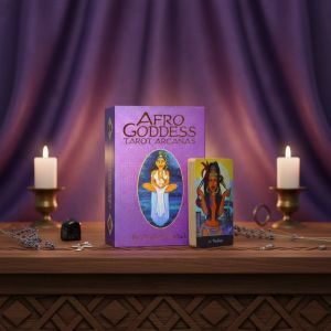 Карты Таро "Afro Goddess Tarot Arcanas Cards" US Games / Афро-Богиня, Карты Таро, Арканы