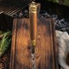 Подарочный набор шампуров из натуральной кожи 6 шт. – стильный и практичный подарок
