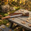 Шампура 6шт. в чехле из натуральной кожи «Уголек» 318КК6
